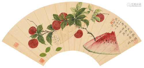 丁辅之 （1879-1949） 蔬果图