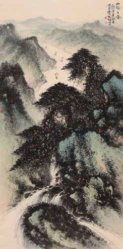 黎雄才 （1910-2001） 山各之春