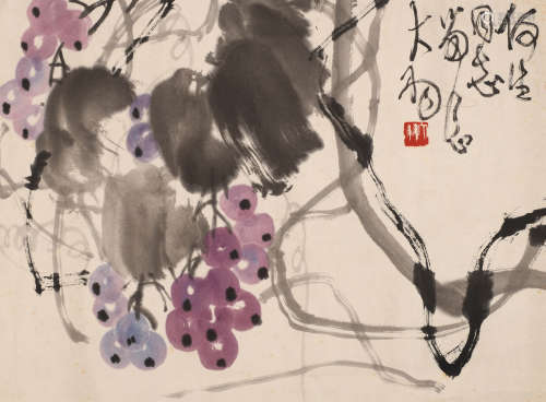 陈大羽 （1912-2001） 葡萄