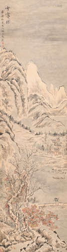 杨逸 （1864-1929） 雪霁图