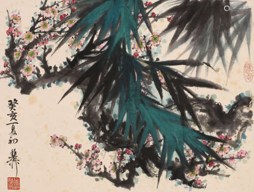 谢稚柳 （1910-1997） 花卉
