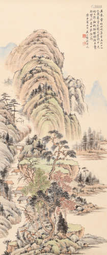陆恢 （1851-1920） 山水