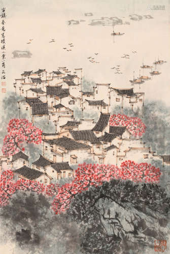 宋文治 （1919-1999） 山水