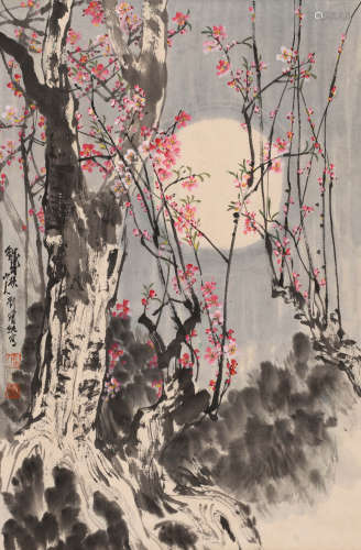 刘宝纯 （b.1932） 山花