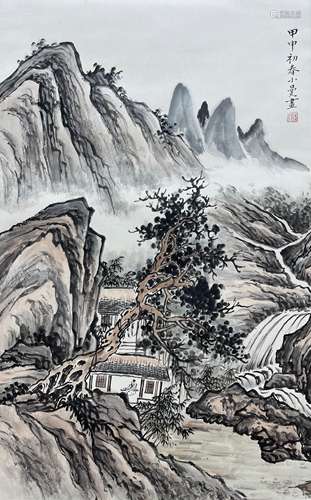 陆小曼 山水