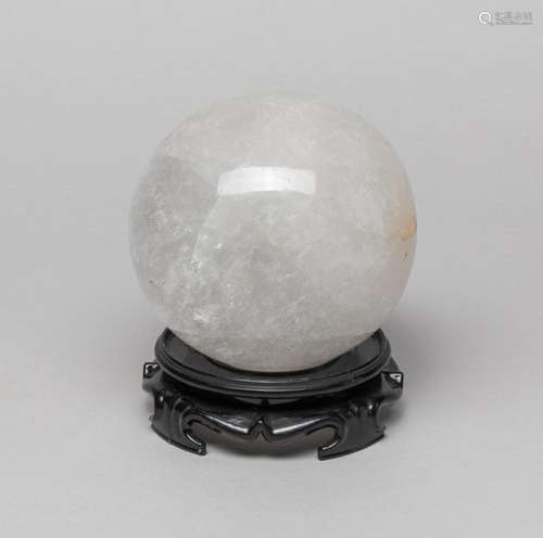 Large Rock Crystal Ball