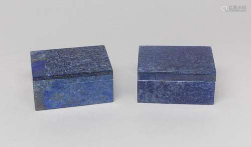 West Asian Lapis Boxes