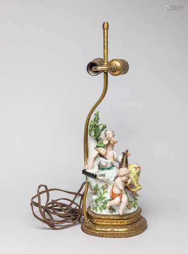 Continental Porcelain Lamp