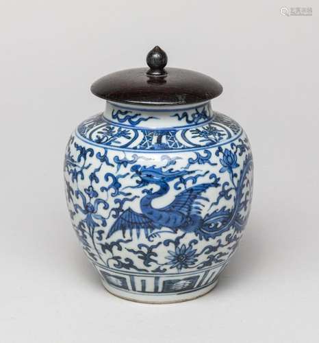 Chinese Export Porcelain Jar