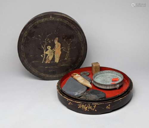 Chinese Porcelain , Jade , Stone Writing Sets