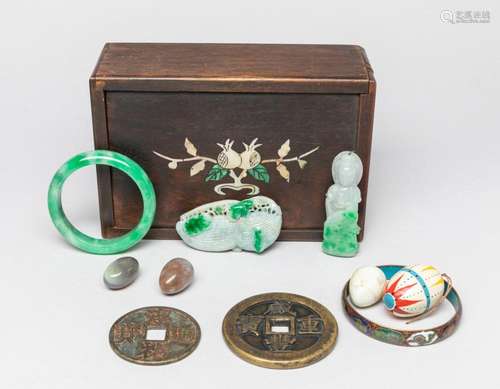 Chinese Fengshui Coins, Jade & Decors