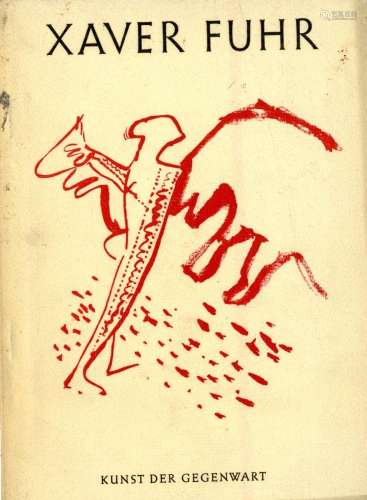 Moderne Kunst,  Kunstbuch, Xaver Fuhr 1949