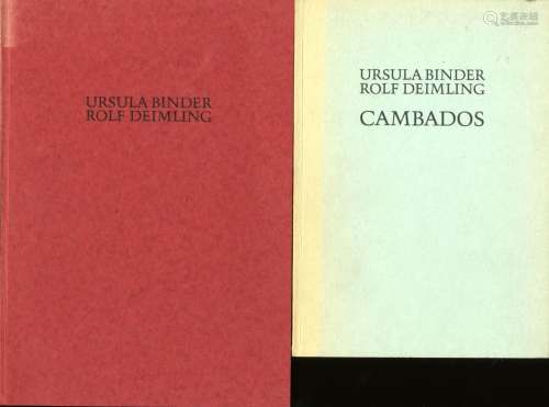 Moderne Kunst,  Drei Kunstbücher, Ursula Binder und Rolf Dei...