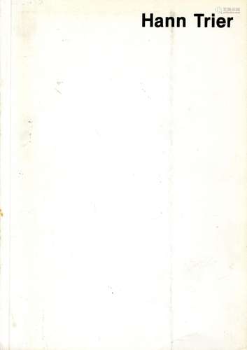 Moderne Kunst,  Kunstbuch, Hann Trier 1980