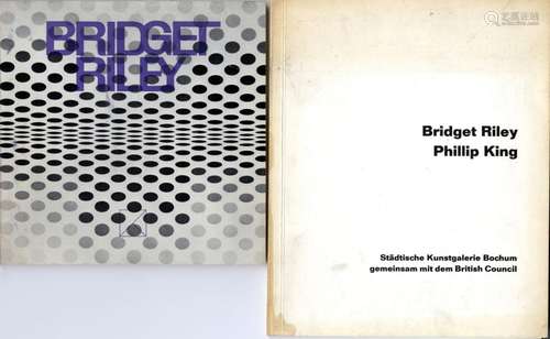 Moderne Kunst,  Zwei Kataloge, Bridget Riley