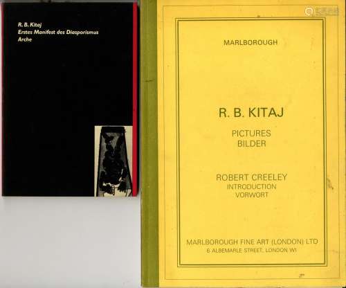 Moderne Kunst,  Zwei Kataloge, R.B. Kitaj, 1977 un 1988