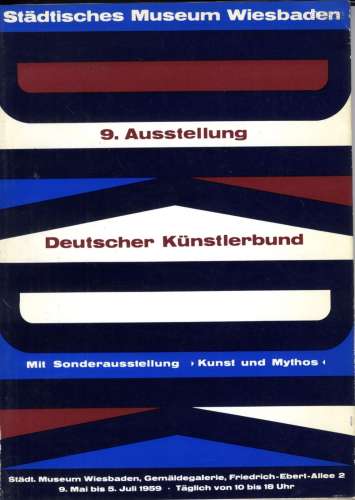 Moderne Kunst,  Katalog, Deutscher Künstlerbund