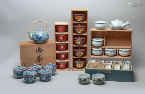 Vintage Japanese Porcelain Tea Sets