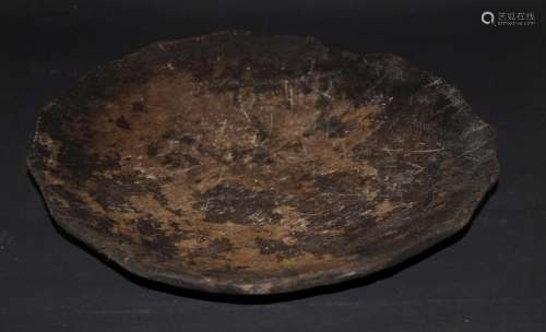 Westasien/Südasien/Südostasien,  Holzteller (D. 35 x 6,5 cm)...