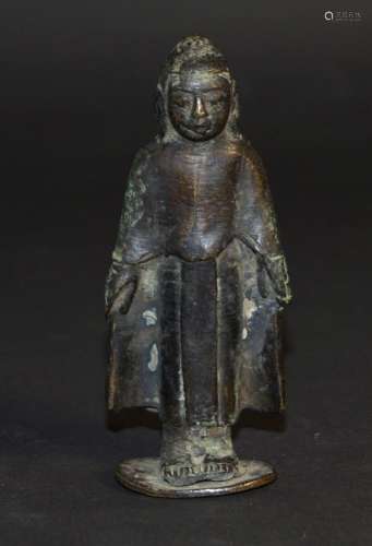 Westasien/Südasien/Südostasien,  Kleine Buddha-Figur (H. 10 ...