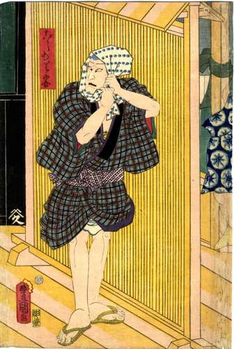 Japanische Holzschnitte,Kunisada, Utagawa 1786-1865 Oban von...