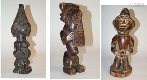 Afrika,  Drei Holzfiguren