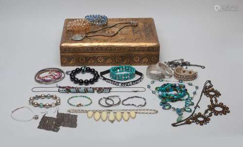 Estate Box of Costume Jewelry