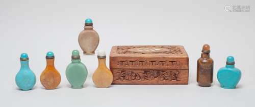 Chinese Carved Bottles