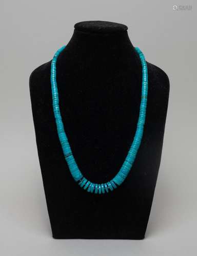 Zuni Type Turquoise Like Necklace