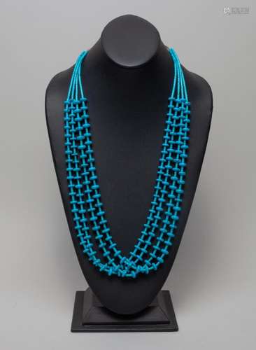 Zuni Type Turquoise Like Necklace