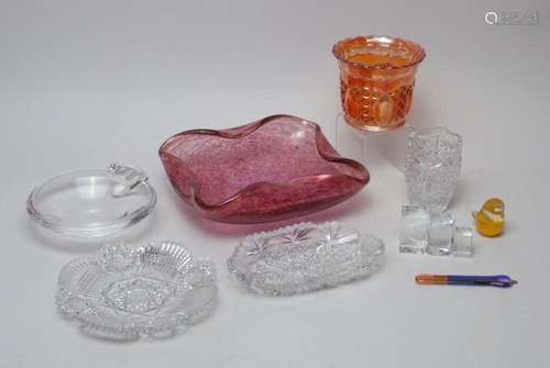 Estate Art Glass Pieces