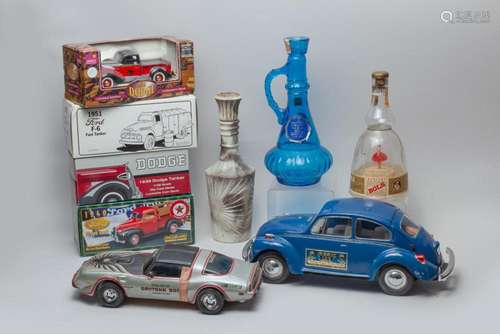 Estate Toy Cars & Whiskey Bottles