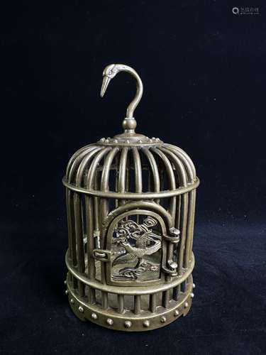 Copper Birdcage