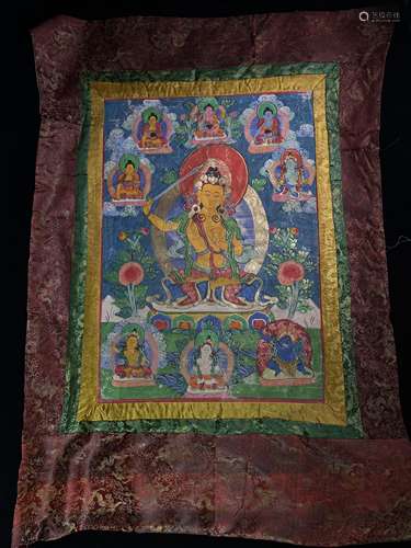 An old thangka