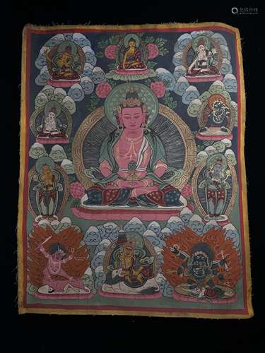 An old thangka