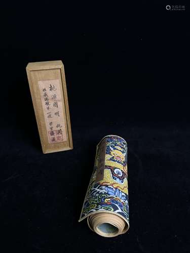 Ming Qiu Ying Taoyuan Map hand scroll