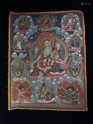 An old thangka