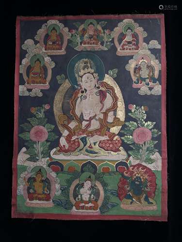 An old thangka