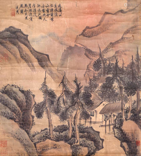 沈    周    山水