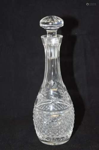 Waterford Cut Glass Decanter