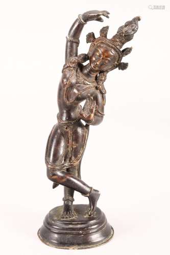 Good Nepalese 18th Century Bronze Maya Devi,