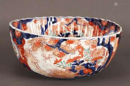 Large Japanese Meiji Period Imari Bowl,