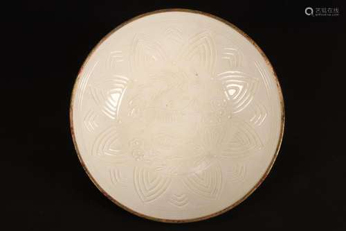 Chinese Pale Glaze Porcelain Bowl,