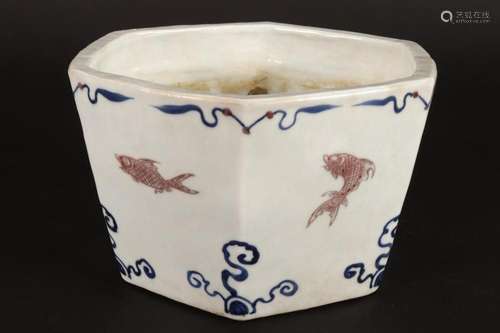 Chinese Porcelain Jardiniere,