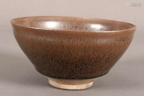 Chinese Hare's Fur Glaze Bowl,