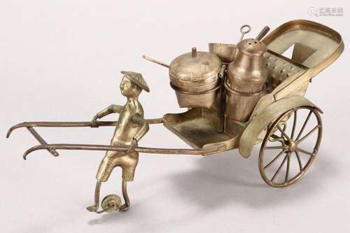 Chinese Rickshaw Cruet,