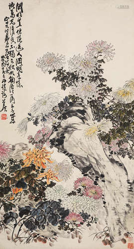 谢公展 菊