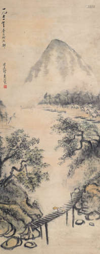 陈子莊 山水