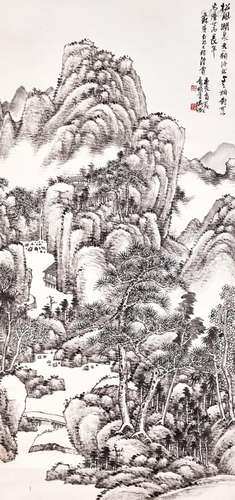 吳徵　松風澗泉 | Wu Zheng, Lofty Mountains