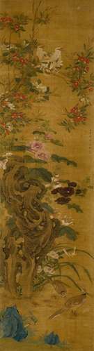 汪中　花鳥圖 | Wang Zhong, Flowers and Birds